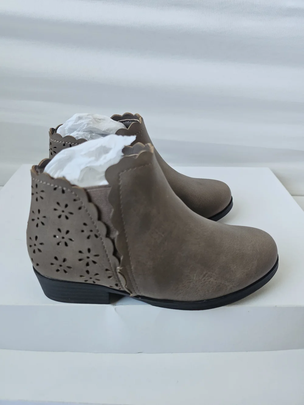 Thereabouts Girls TH PIMA Brown Ankle Boots Size 12M - NIB